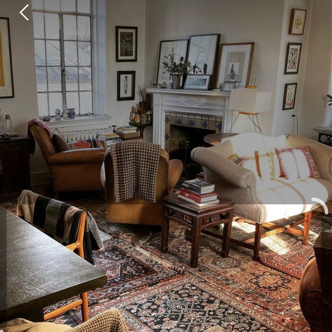 北欧アンティーク 腰掛け 花台　スツール　ヴィンテージ