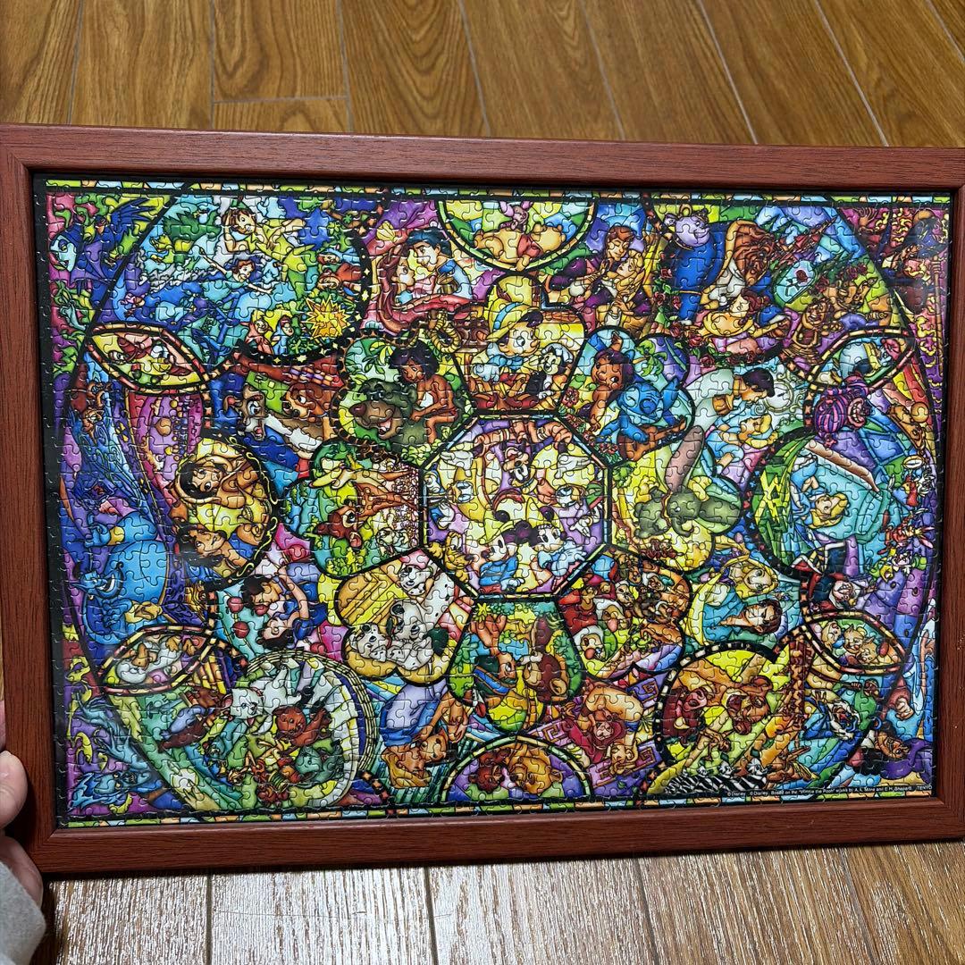 ディズニージグソーパズル 1000ピース フレーム付き 5つ(個別販売も可能)