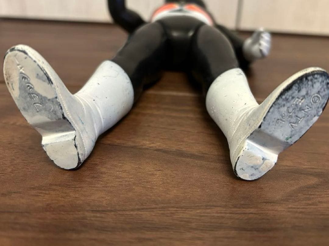 『突撃!ヒューマン 』キングフラッシャー ソフビ　ヨネザワ玩具　昭和レトロ