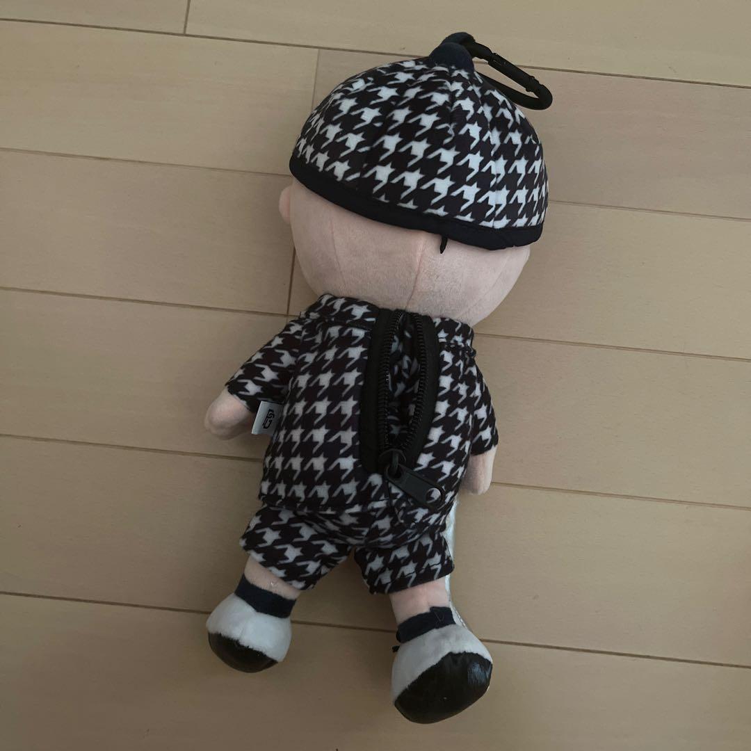 パーリーゲイツスヌーピー千鳥柄ぬいぐるみボール入れポーチアクセサリーゴルフ