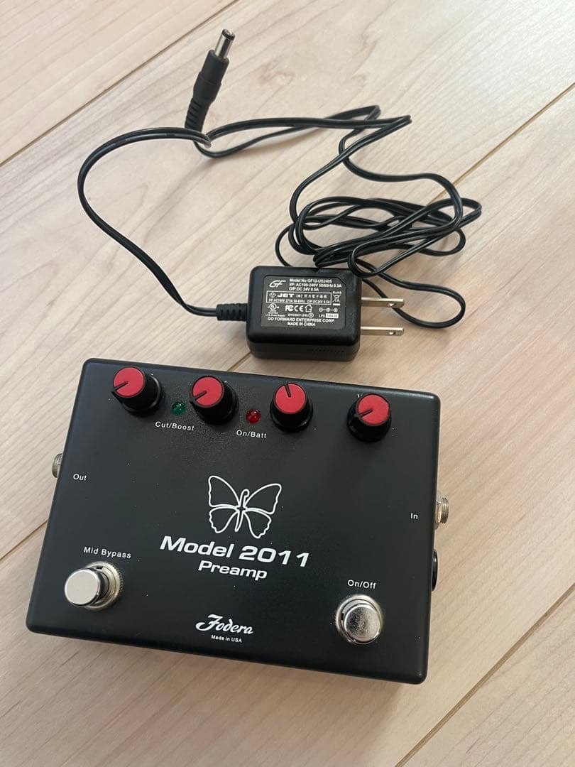 ベース Fodera Model 2011 Preamp