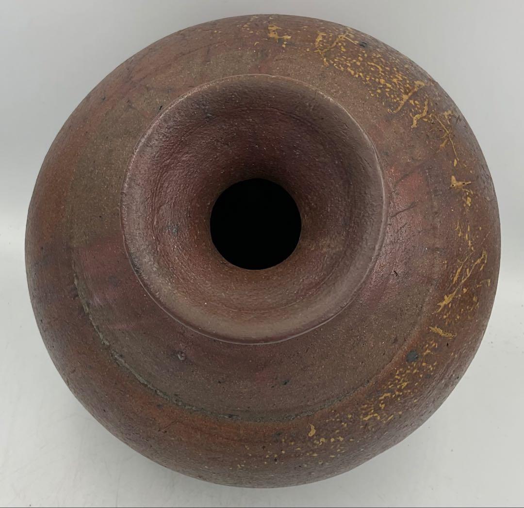 【５１】◆桃山時代　古備前焼蕪徳利　桐保存箱◆