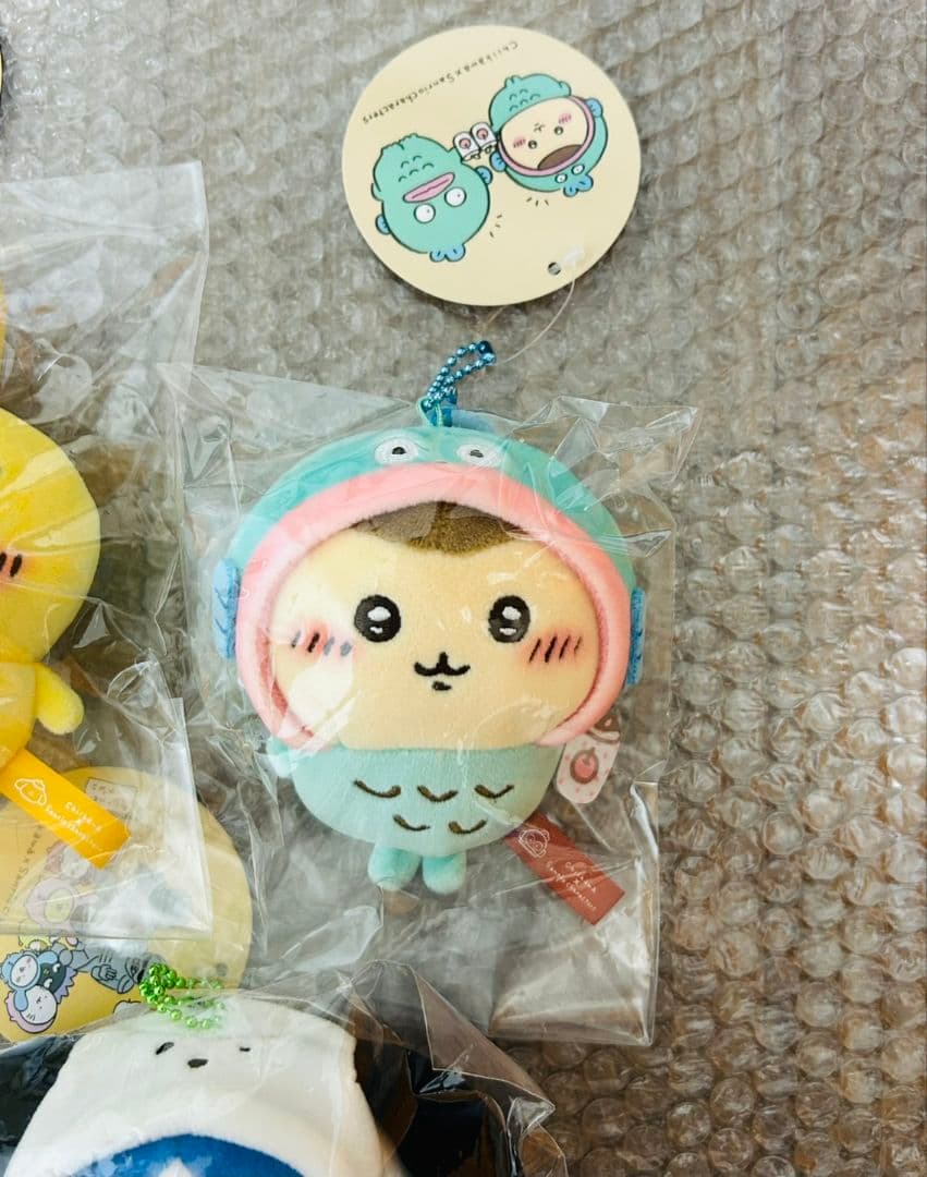 ちいかわ×サンリオキャラクターズ ぷちミニマスコット 7種 第１弾 新品未開封
