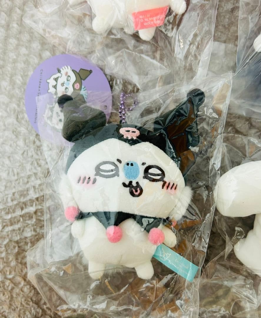 ちいかわ×サンリオキャラクターズ ぷちミニマスコット 7種 第１弾 新品未開封