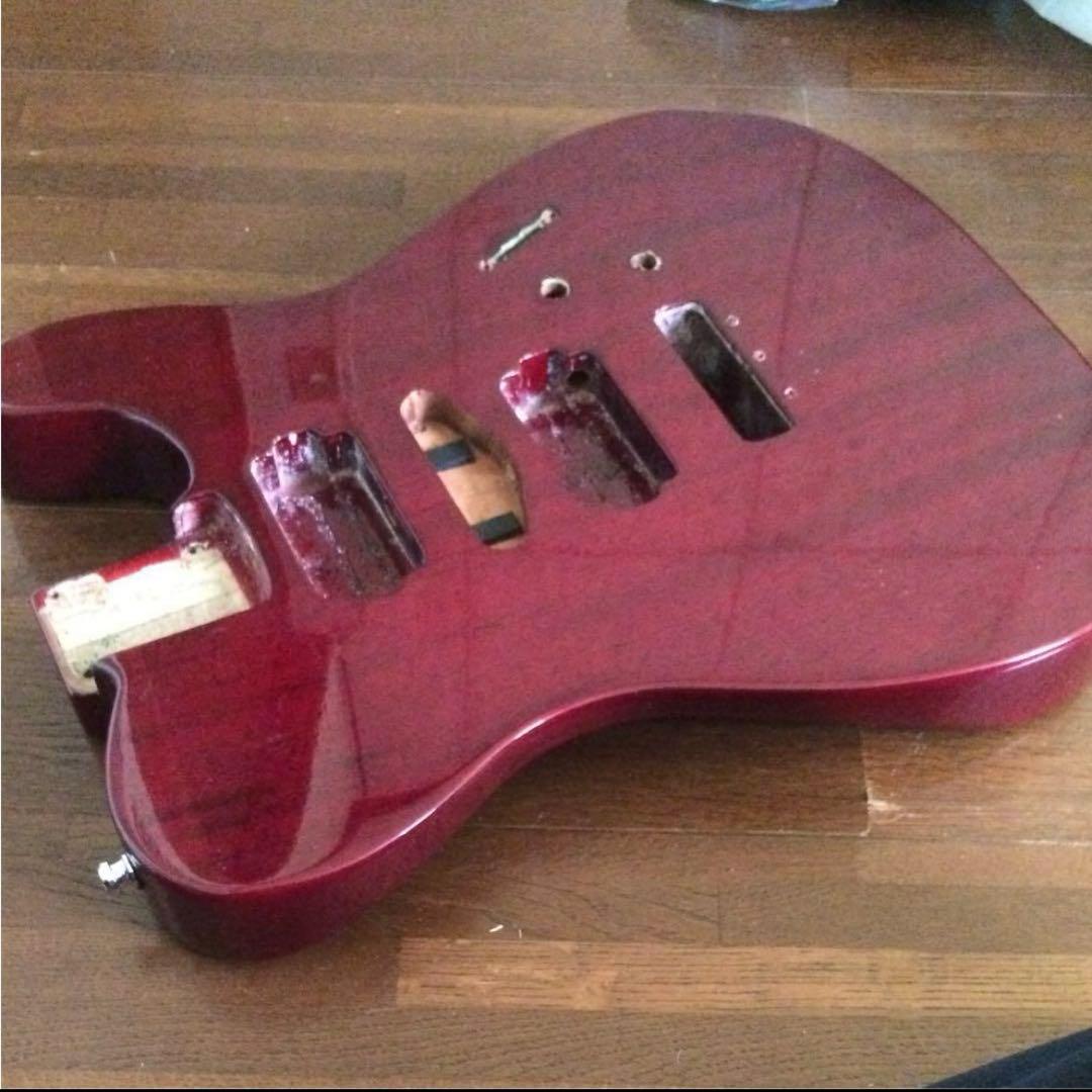 オーダー品 テレキャスター ボディー 半加工 HSH トレモロ