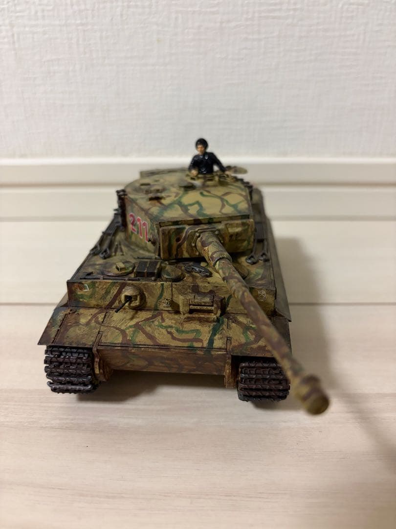 タミヤ　1/48 ドイツ軍重戦車「タイガーI（ティーガーI）後期生産型」