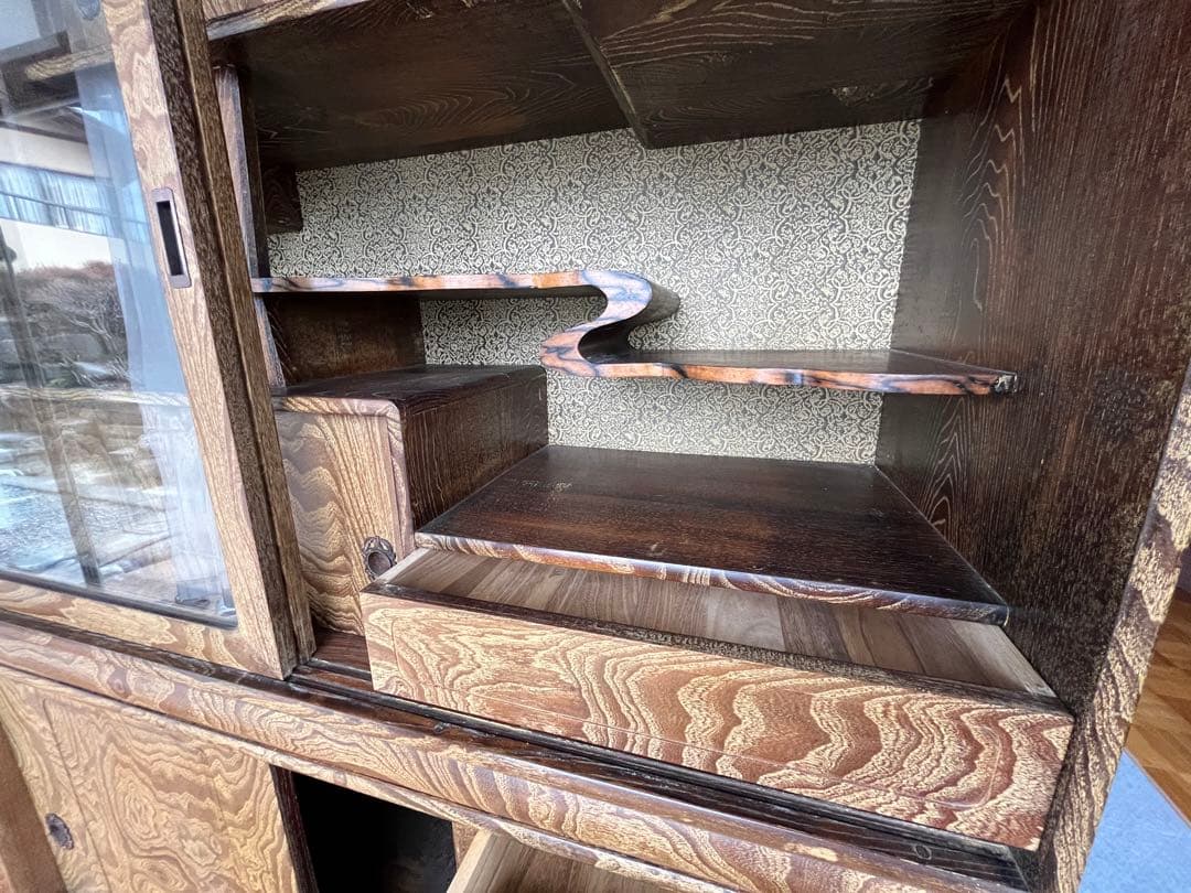 茶箪笥　レトロ　棚　50000円から値下げしました