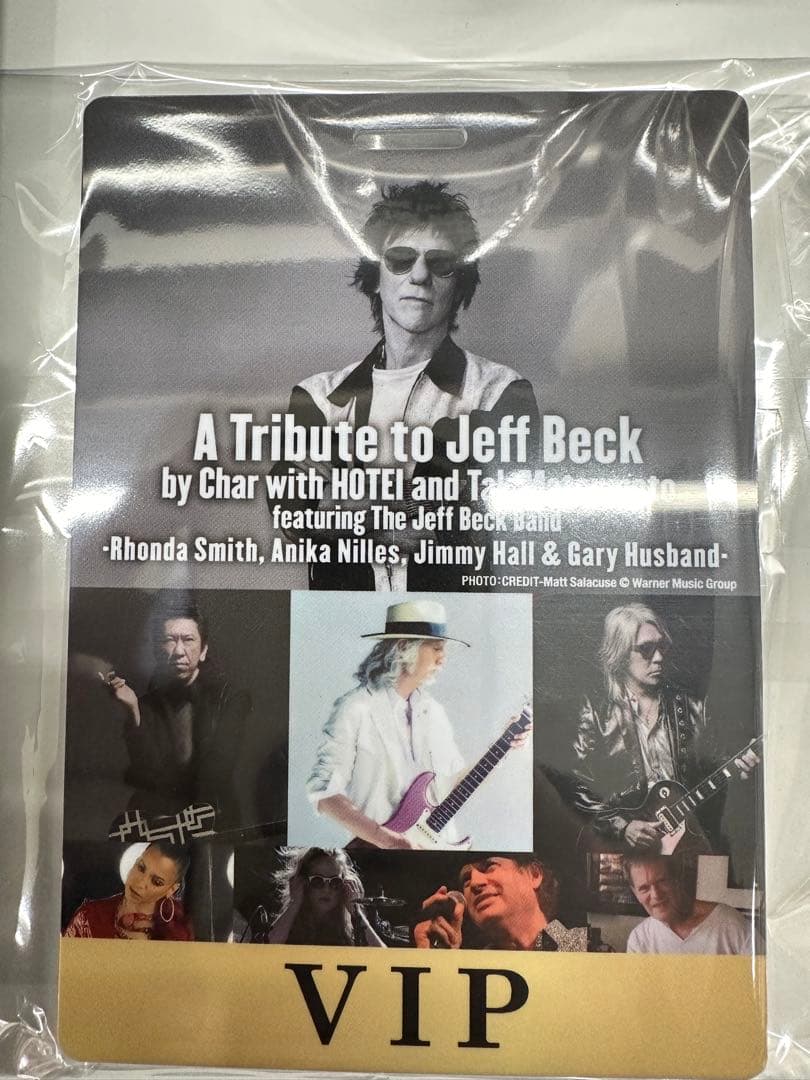 jeff beck Tribute VIP限定　char TAK HOTEI