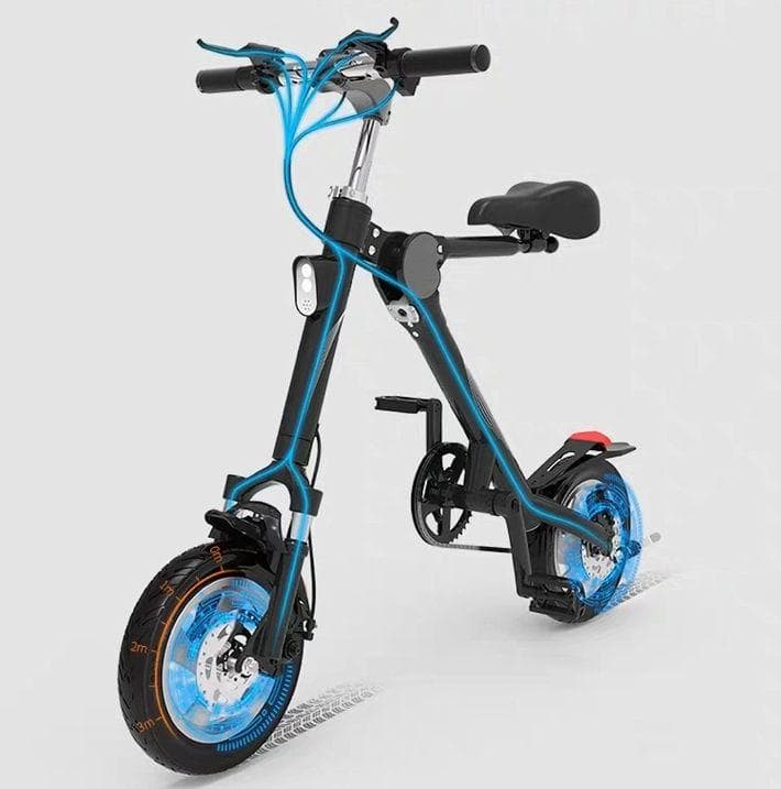 ジャンク品 折りたたみ電動アシスト自転車 BORNTORUN GX 折畳 J1