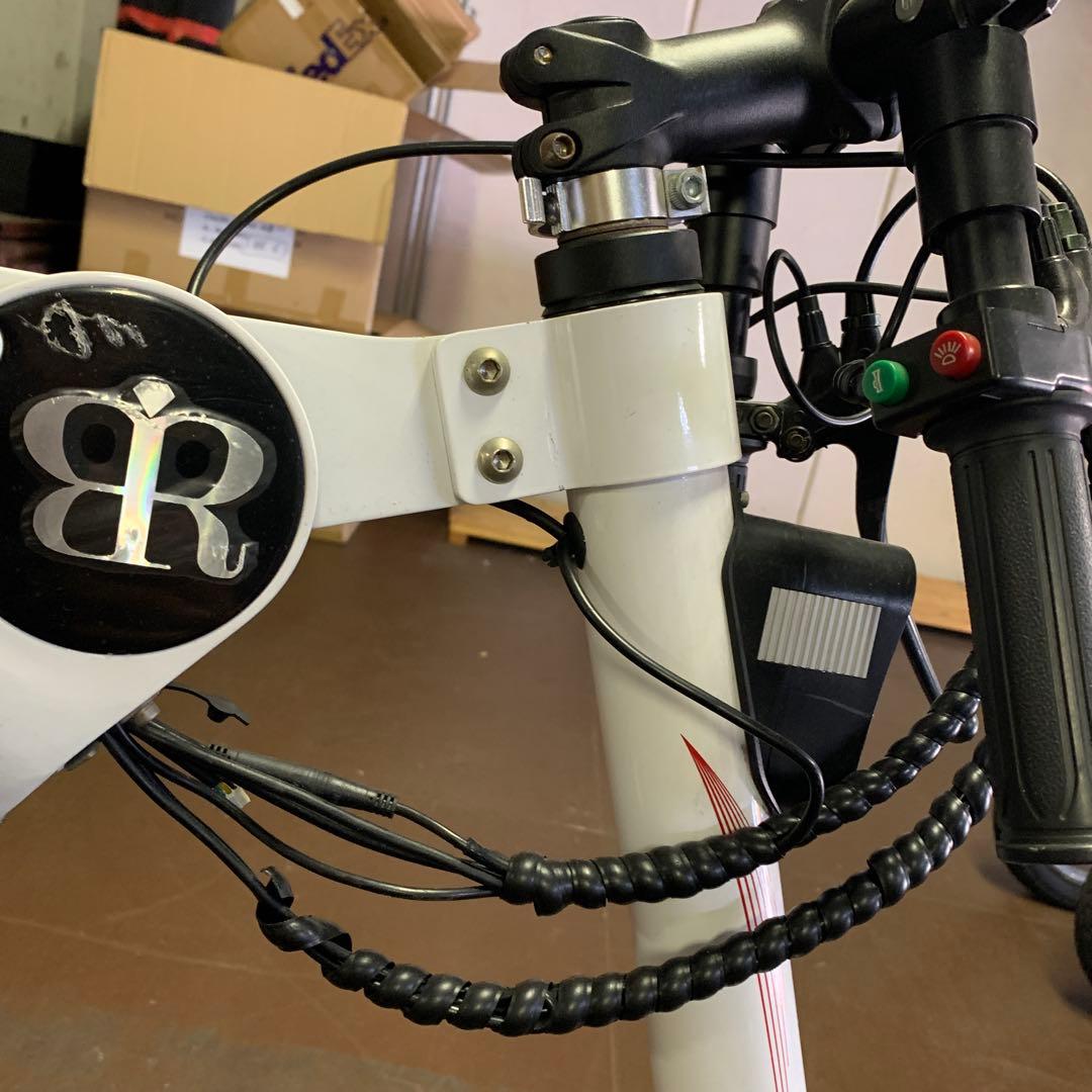 ジャンク品 折りたたみ電動アシスト自転車 BORNTORUN GX 折畳 J1