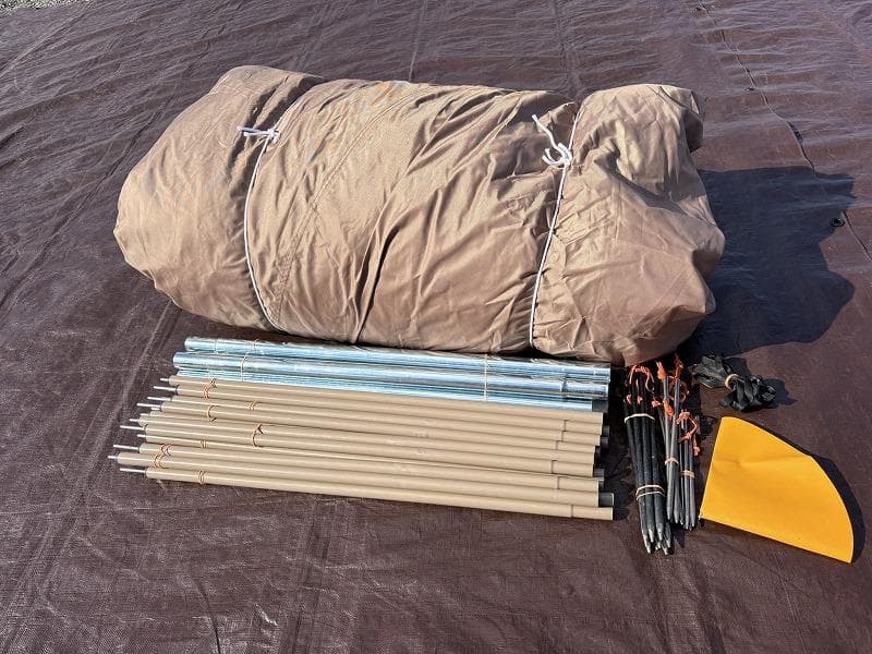 ブ*ツ様 TOMOUNT ベルテント 5ｍ TC 豪華型 ポリコットン 8～10