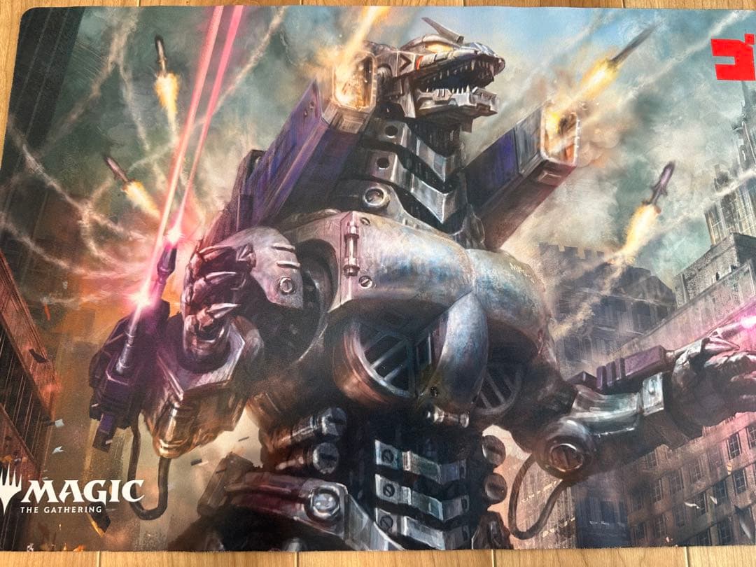 【3個セット】メカゴジラ　キングギドラ　バトラ　プレイヤーズラバーマット　MTG