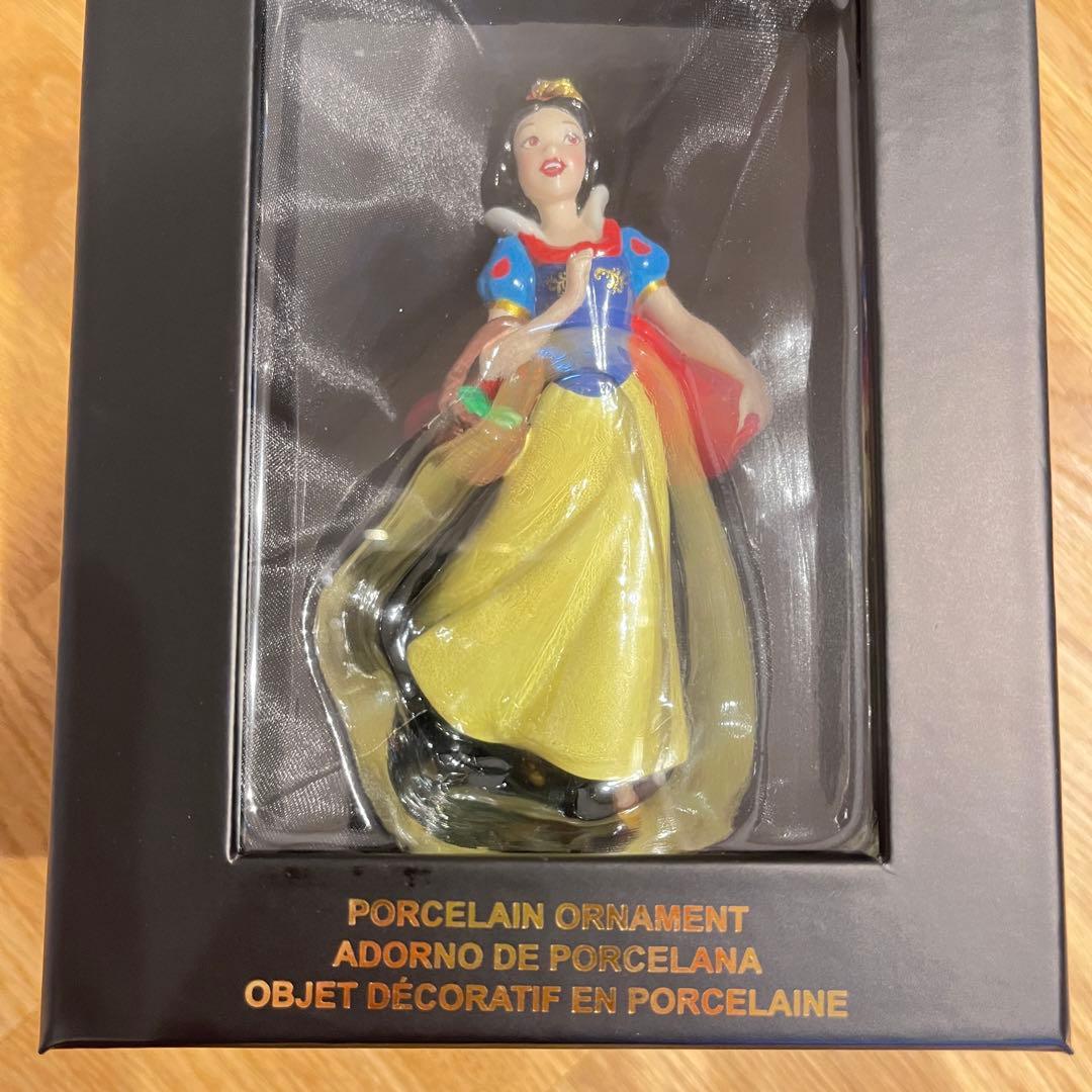 ディズニーストア 白雪姫 フィギュア オーナメント 陶磁器