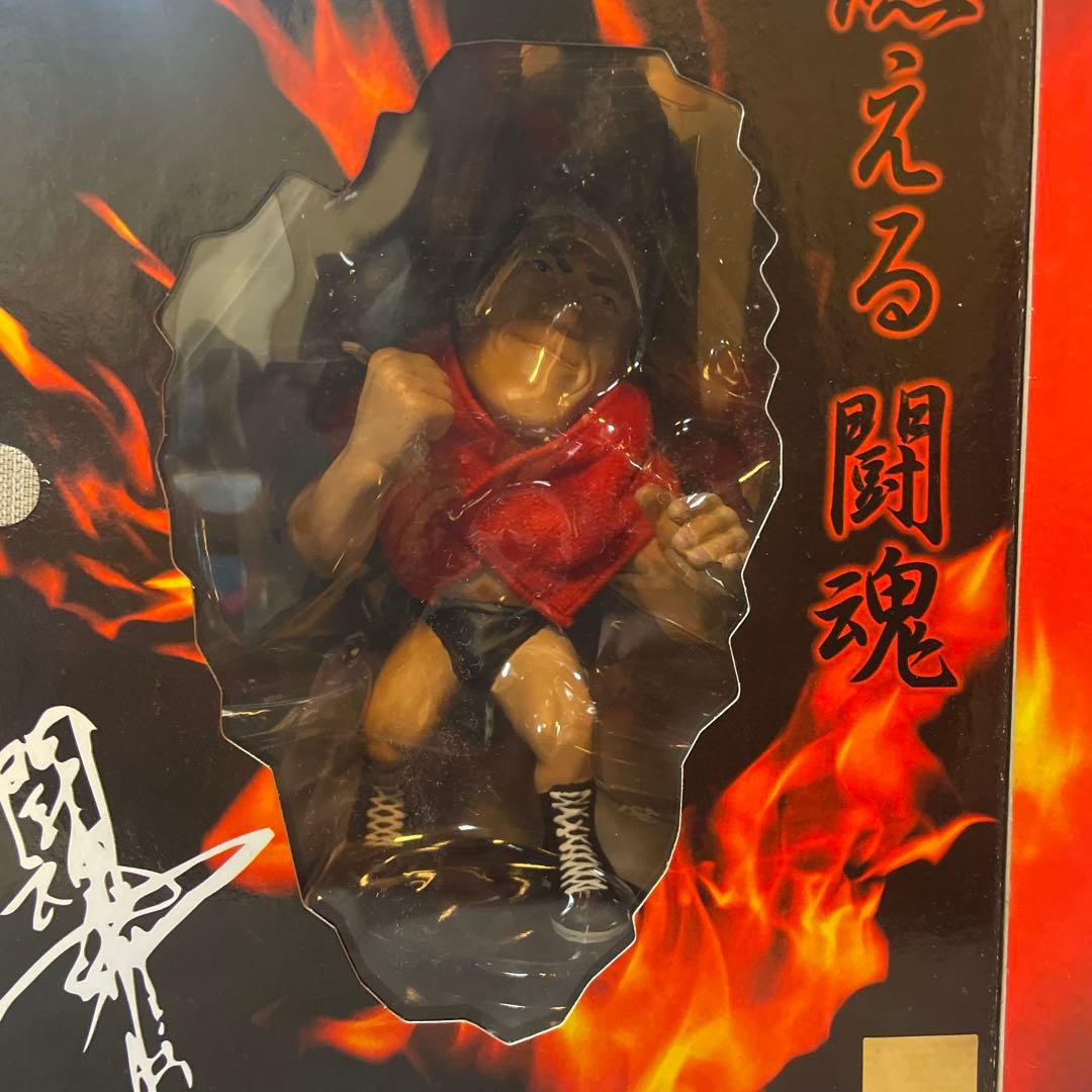 アントニオ猪木 サイン入りフィギュア 1991年製