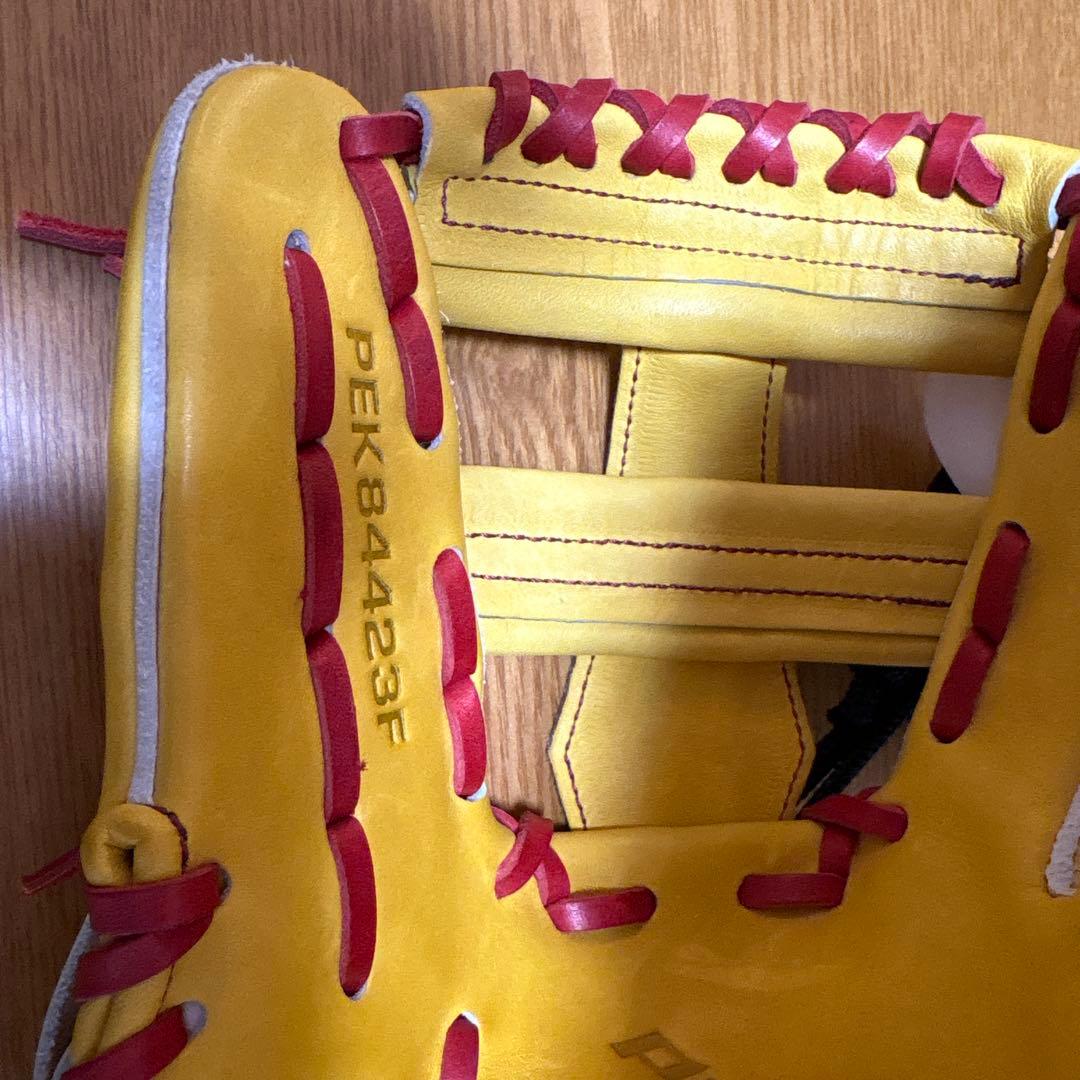 SSK最高峰【プロエッジ 】硬式グローブ 内野手用　イエロー