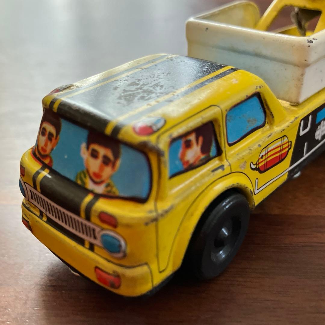 昭和レトロ ICHIKO イチコー ブリキ レッカー車 日本製