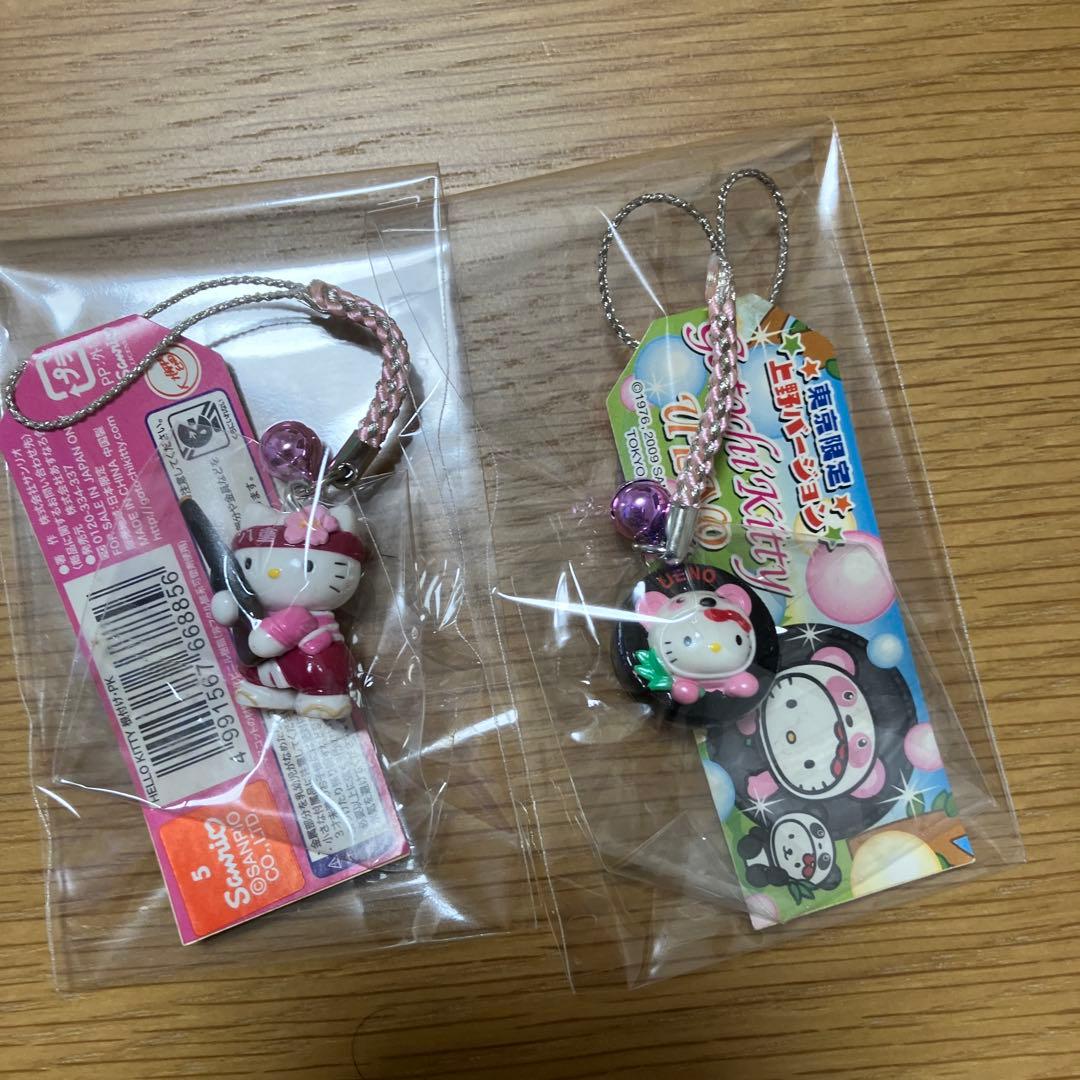 ハローキティ　ご当地　根付け　マスコットホルダー　まとめ売り19点