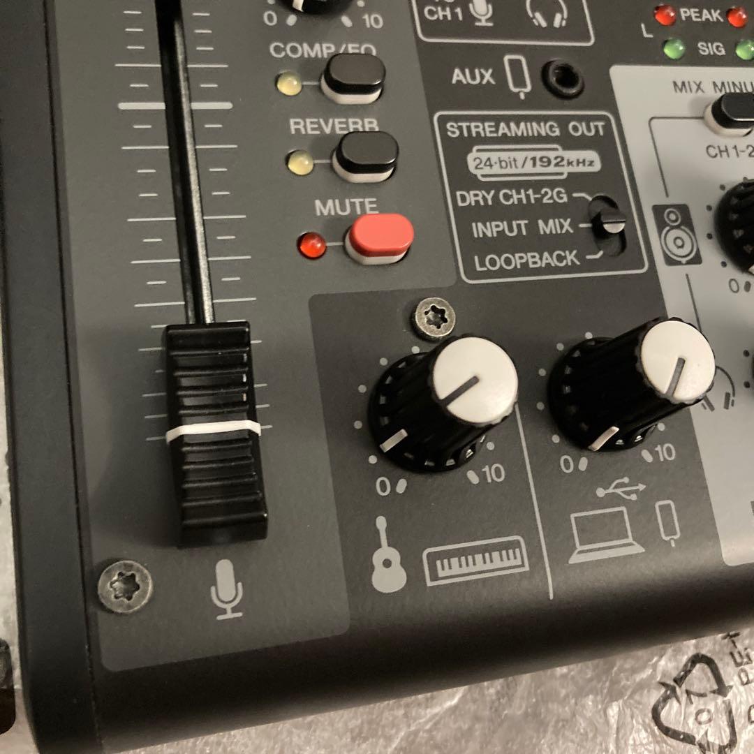 Yamaha AG03 MK2 ライブストリーミングミキサー