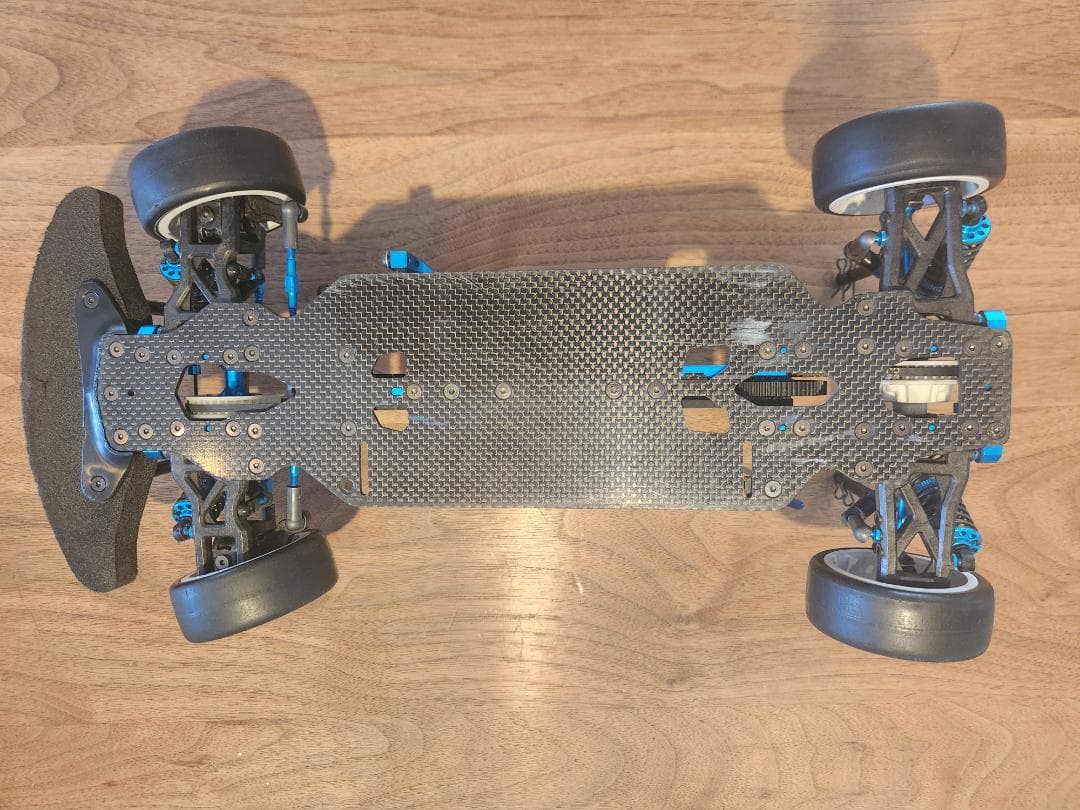 TAMIYA TRF418 中古品 スペアパーツ付属
