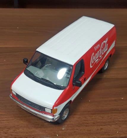 JL ジョニーライトニング フォード E-250 バン コカコーラ 1/24