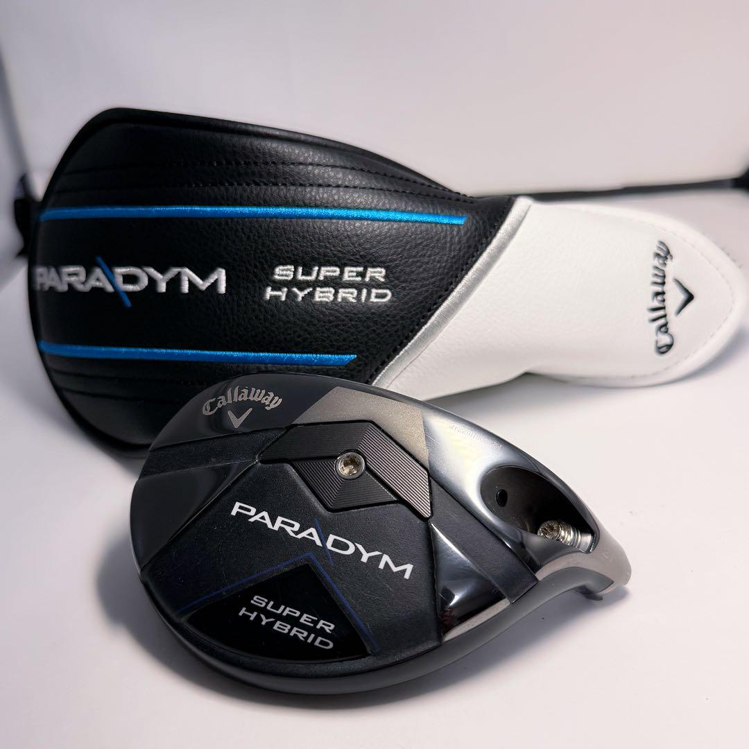 PARADYM スーパーハイブリッド UT21° キャロウェイヘッドとカバーのみ