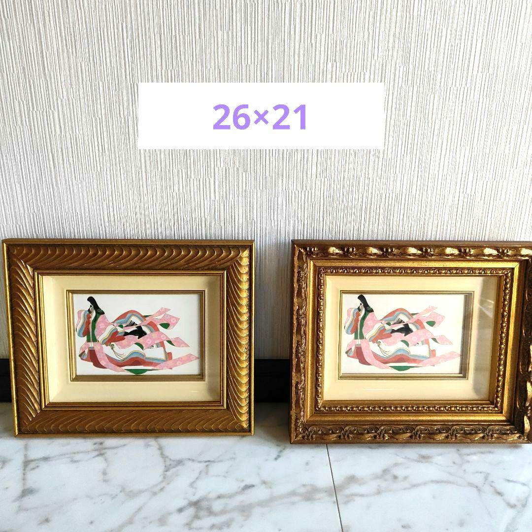 【貴重】アンティークゴールド装飾フォトフレーム額縁