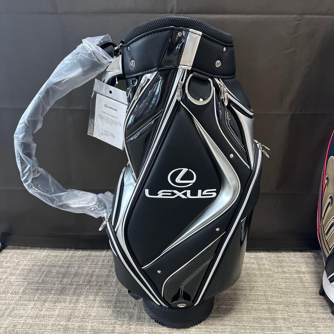 ♡*♡様 LEXUS キャディバッグ スポーティ ブラック/シルバー