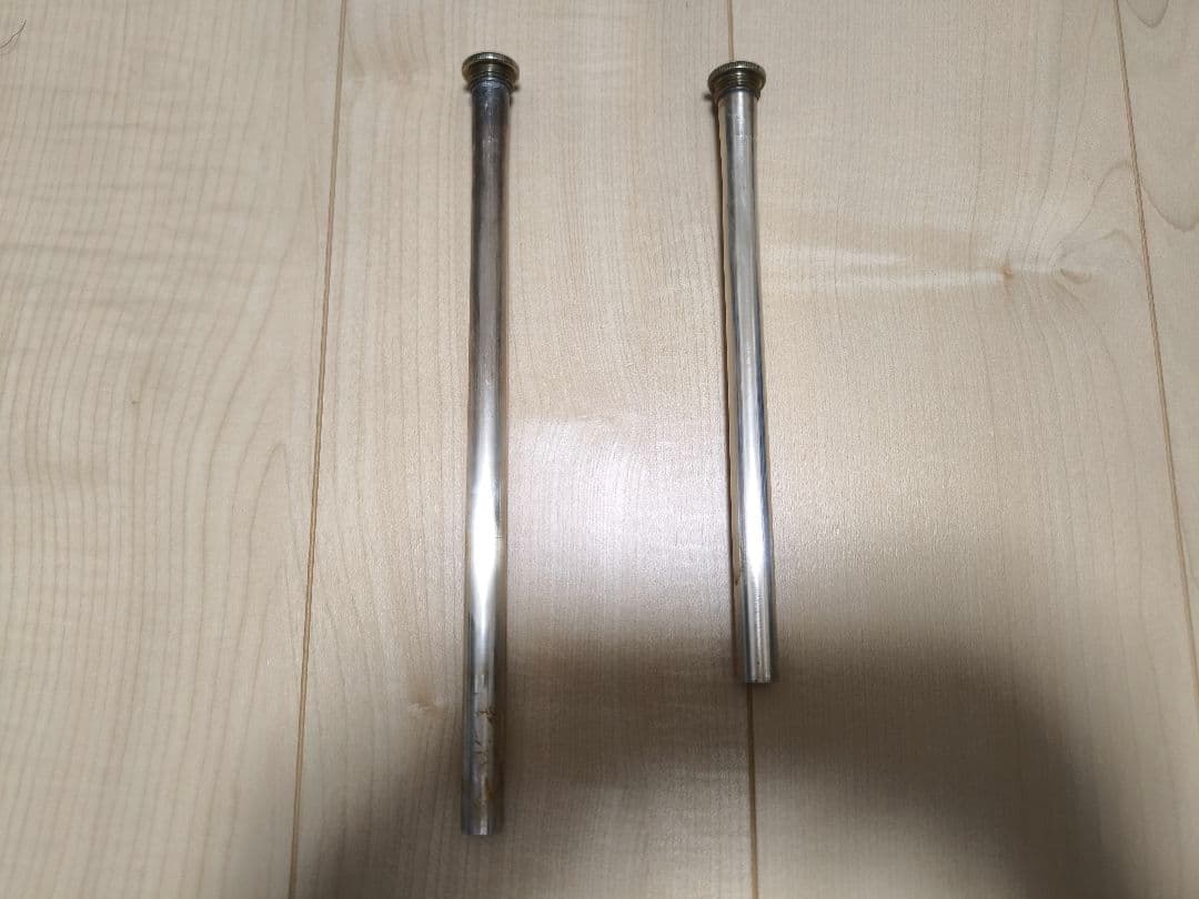 Shires シャイアーズ トロンボーン マウスパイプ シルバー 特注 ロング