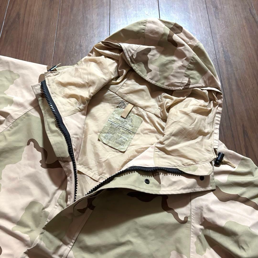 M-R 良品 米軍実物 ECWCS GEN1 ゴアテックスパーカー デザートカモ