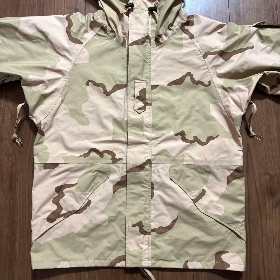 M-R 良品 米軍実物 ECWCS GEN1 ゴアテックスパーカー デザートカモ