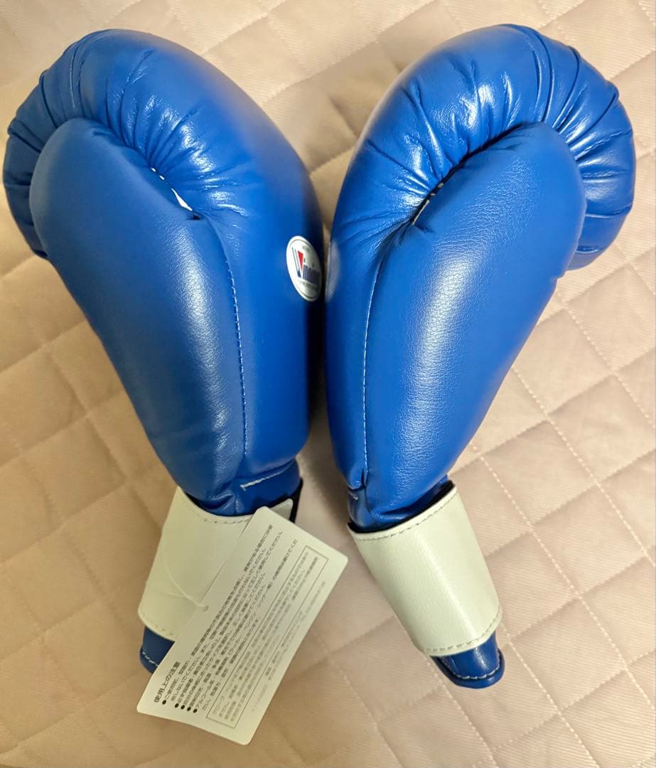 【新品未使用、箱付き】ウイニング 14オンス JABF-14 青 グローブ