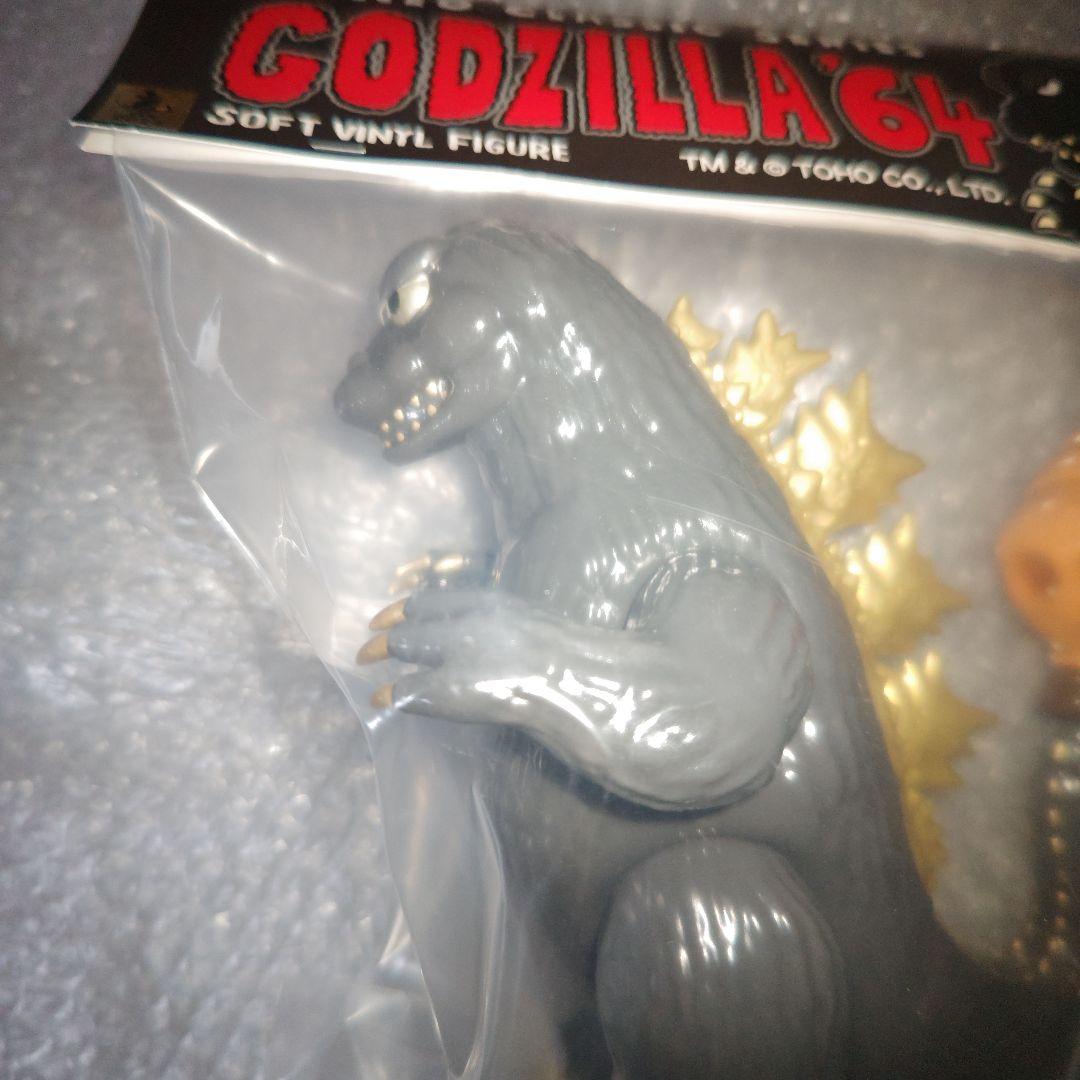 ネオプレイヤーワン　ゴジラ　64　モスラ　ソフビ　未開封