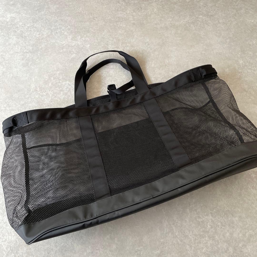 【新品同様】THE NORTH FACE メッシュトートバッグ ブラック