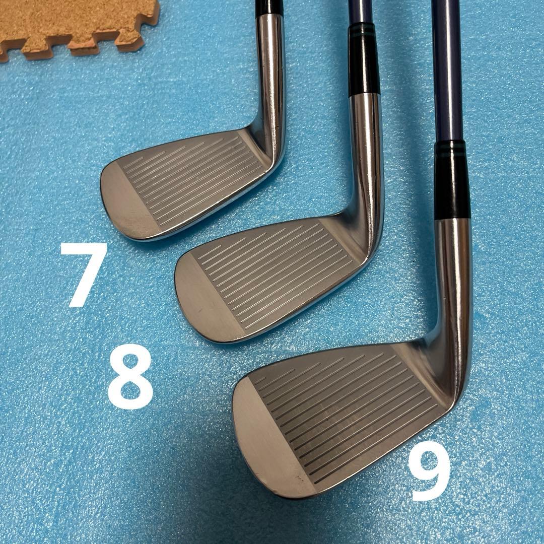 ｊｓチタンマッスルアイアン9本セット