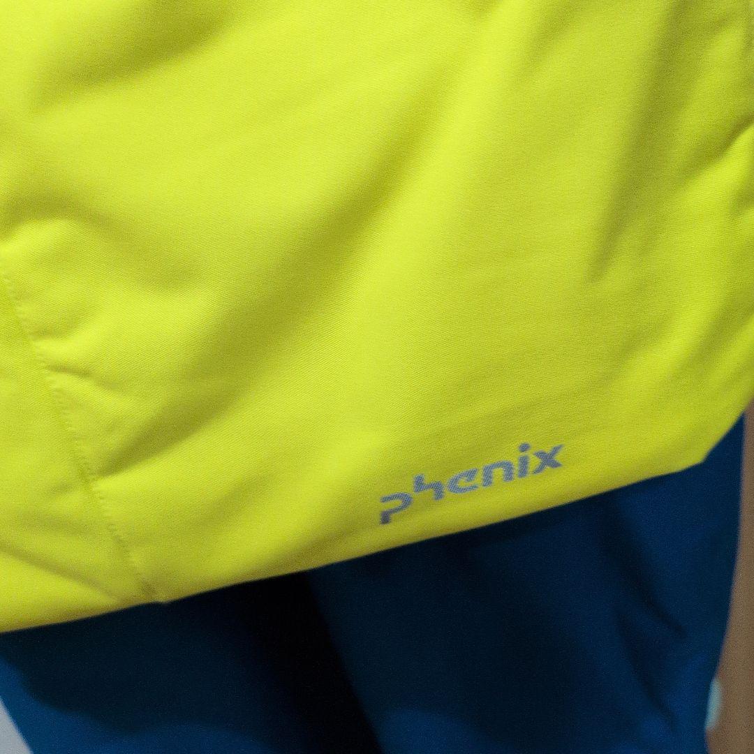 160 phenix 子ども用 スキーウェア セットイエロー/ブルー