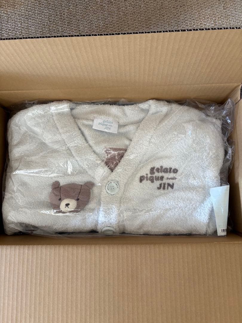 ジェラートピケJINカーディガン　 ミント S-Mサイズ　ジェラピケ