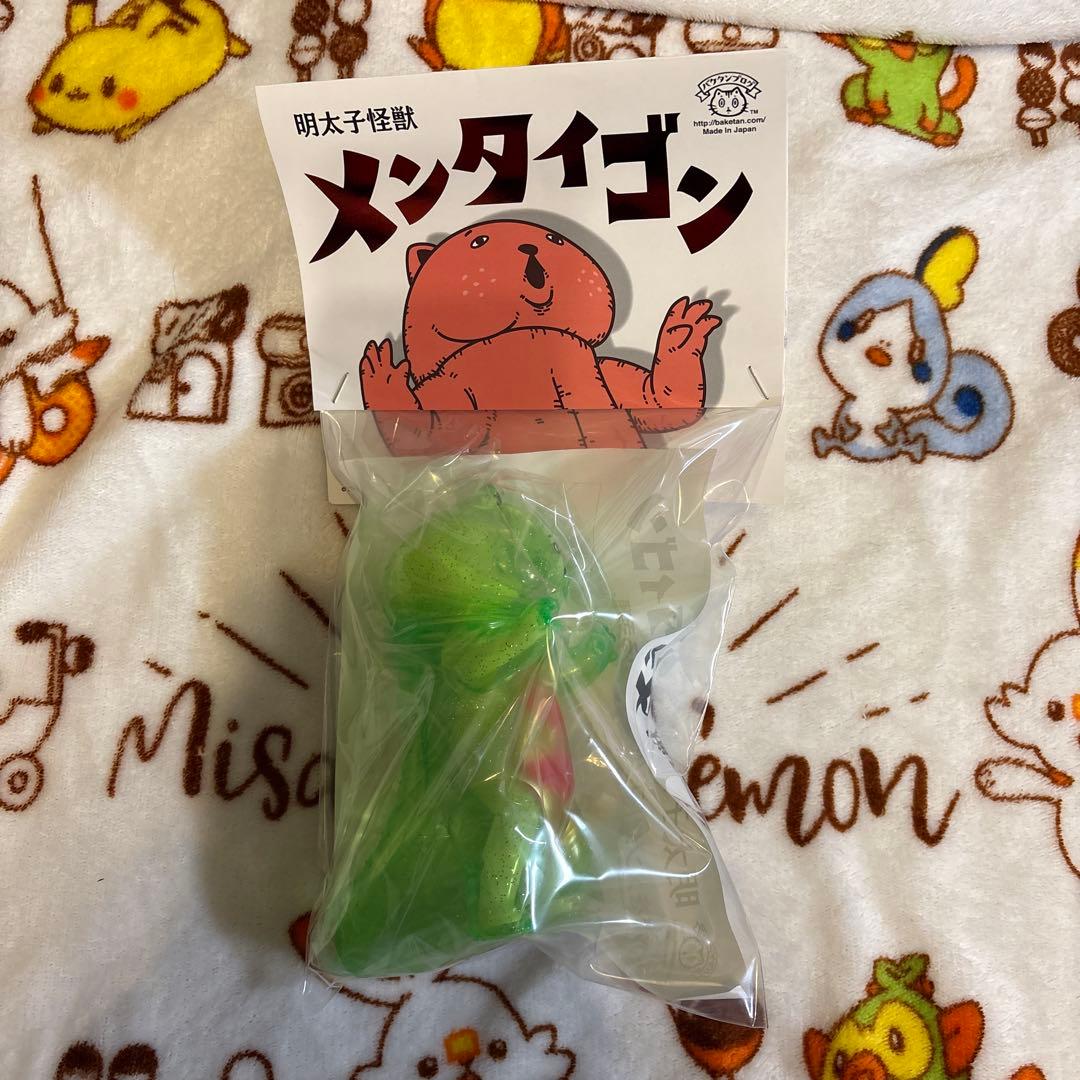 メンタイゴン クリームソーダ バケタンブログ 高田憂希 明太子怪獣 蓄光