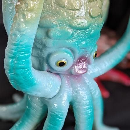 ゲゾラ・ガニメ「決戦！南海の大怪獣」（ブルマァク復刻）ソフビ２体セット