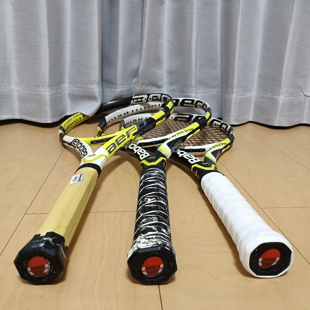バボラ アエロプロドライブ テニスラケット 【3本セット】