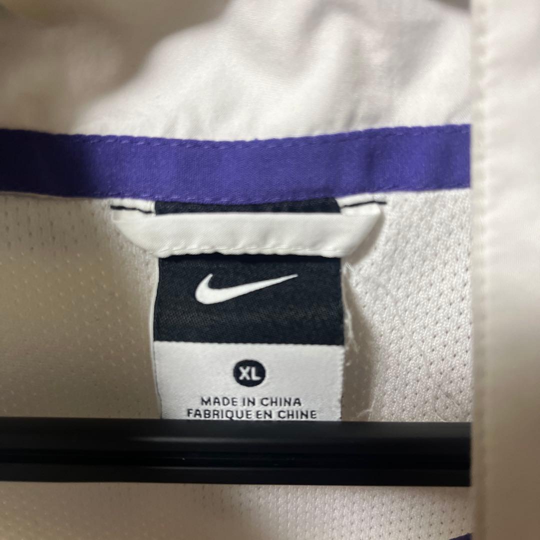 NIKE サンフレッチェ広島 ウインドブレーカー XL 白 紫