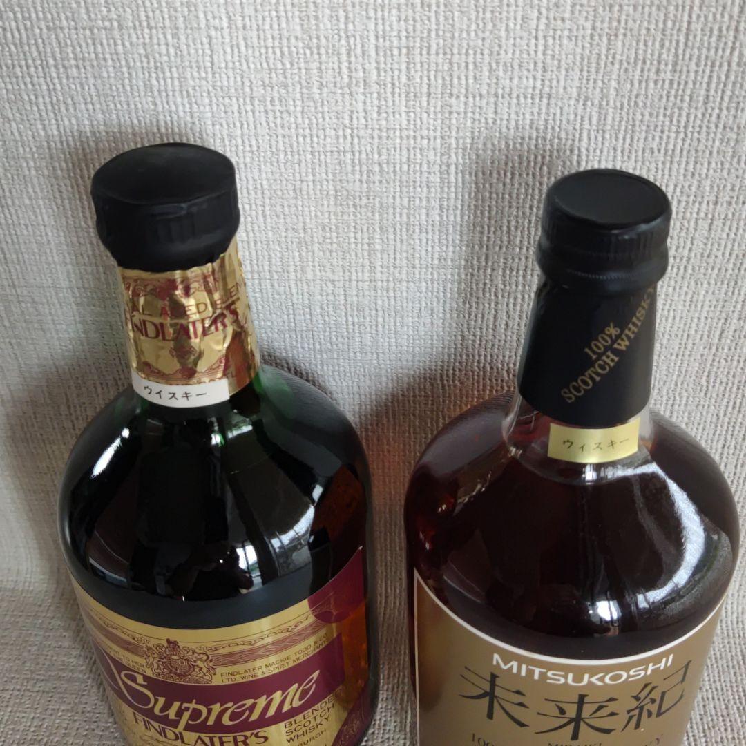 【希少】飲み比べ　三越VS天満屋　未来記12年&フィンドレイタースプリーム