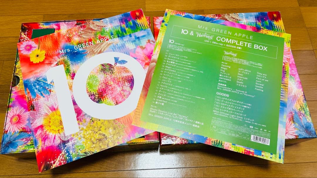 ミュージシャン Mrs. GREEN APPLE 10 COMPLETE BOX