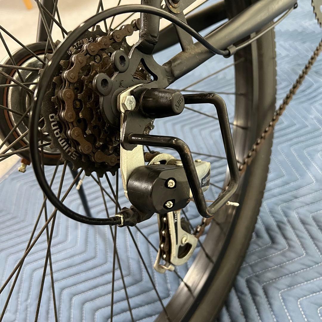 ビーチクルーザー　自転車　マットブラック