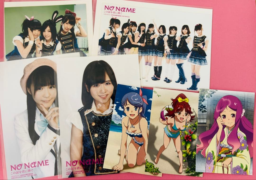 AKB0048 特典ブロマイド 佐藤すみれ 三田麻央