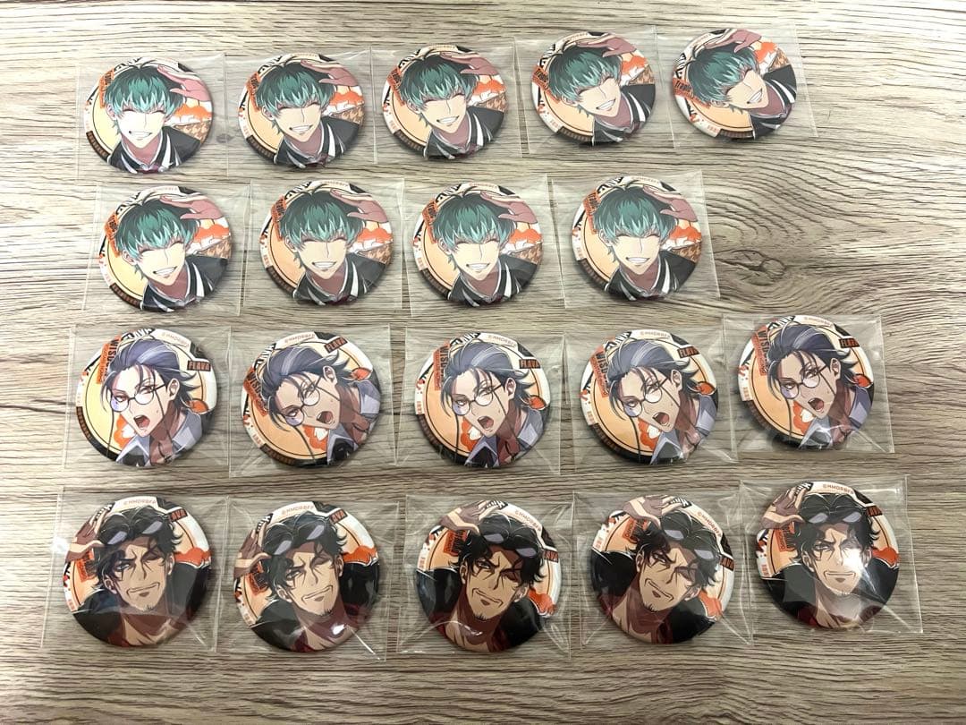 ヒプノシスマイク flava缶バッジ どついたれ本舗セット