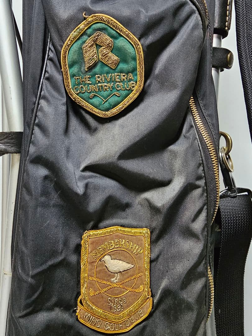 木ノ庄帆布　ミズノ　フレームウォーカー　キャディバッグ　中古　レア