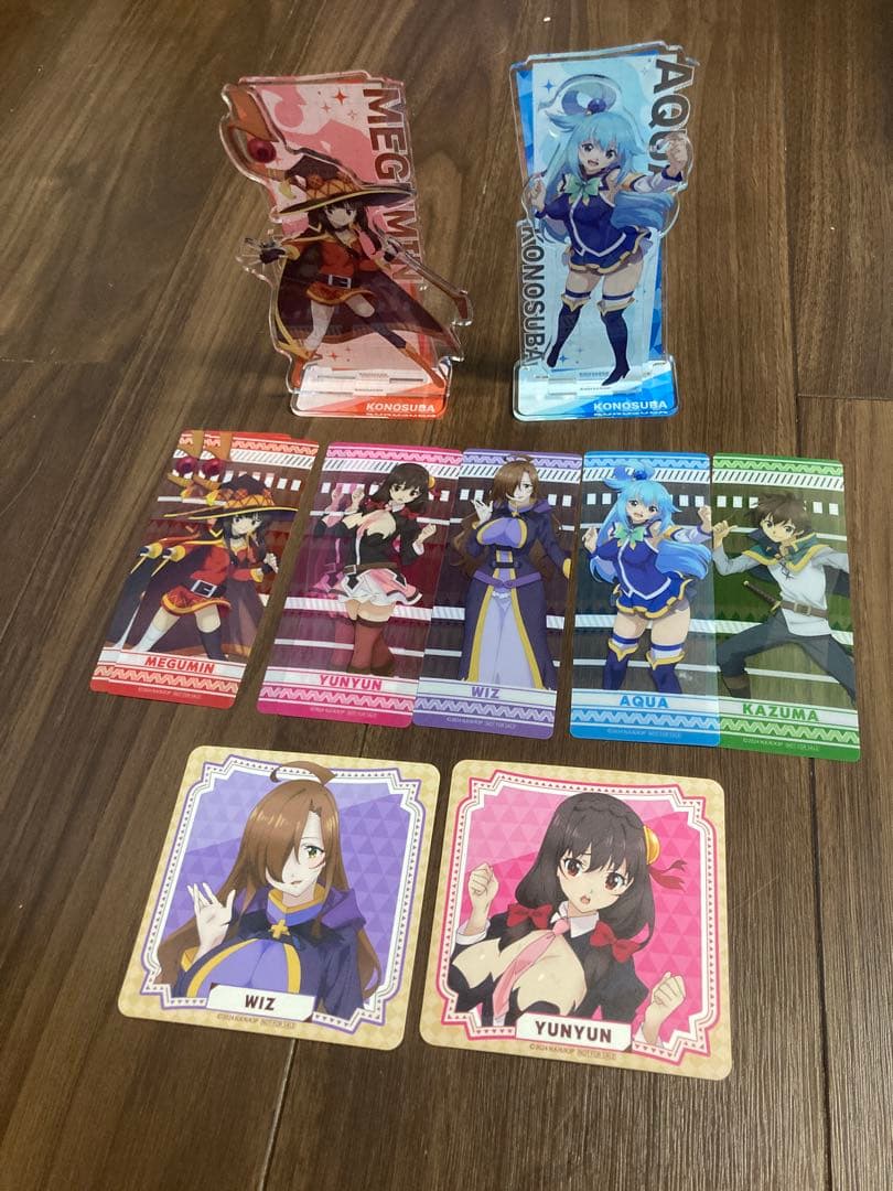 この素晴らしい世界に祝福を　このすば　アクリルスタンド等グッズセット