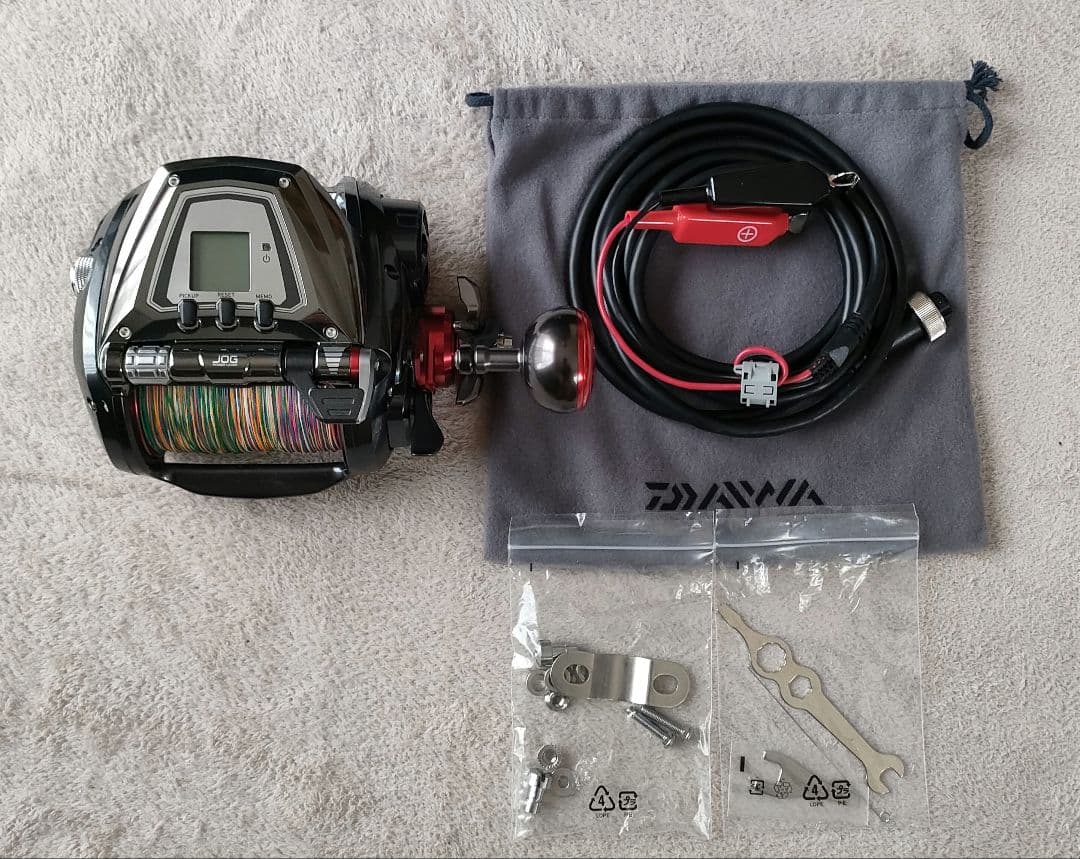 （ポコニャン）ダイワ　シ－ボーグ1200J　PE８号　1000ｍ巻