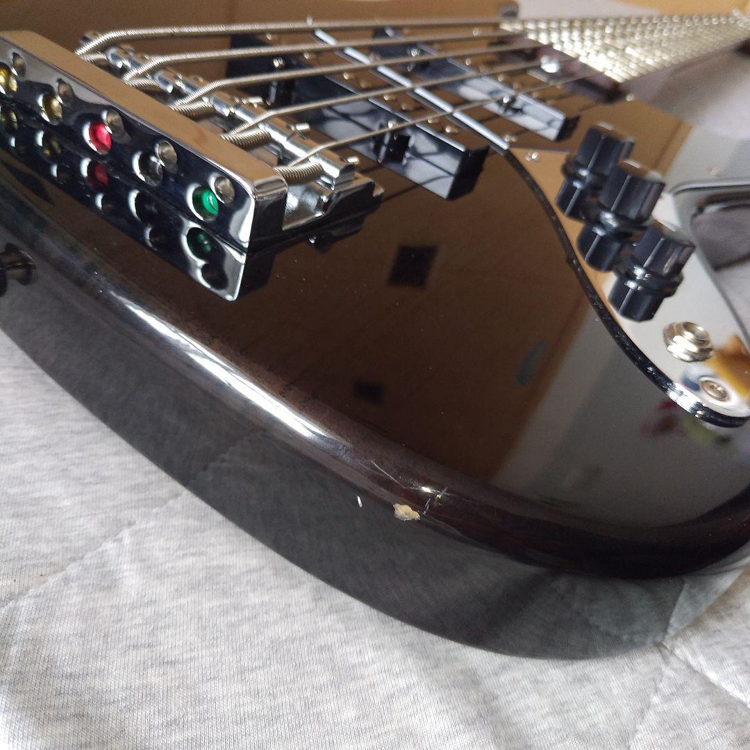 Bacchus バッカス WL5-ASH 5弦ベース シースルーブラック