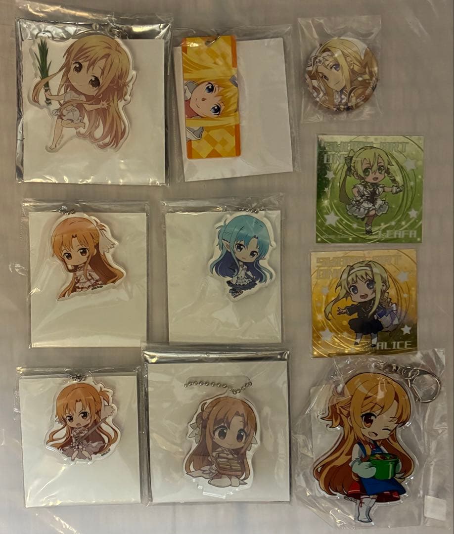 ソードアート・オンライン SAO 攻略会議 色紙 ランダム グッズ まとめ売り